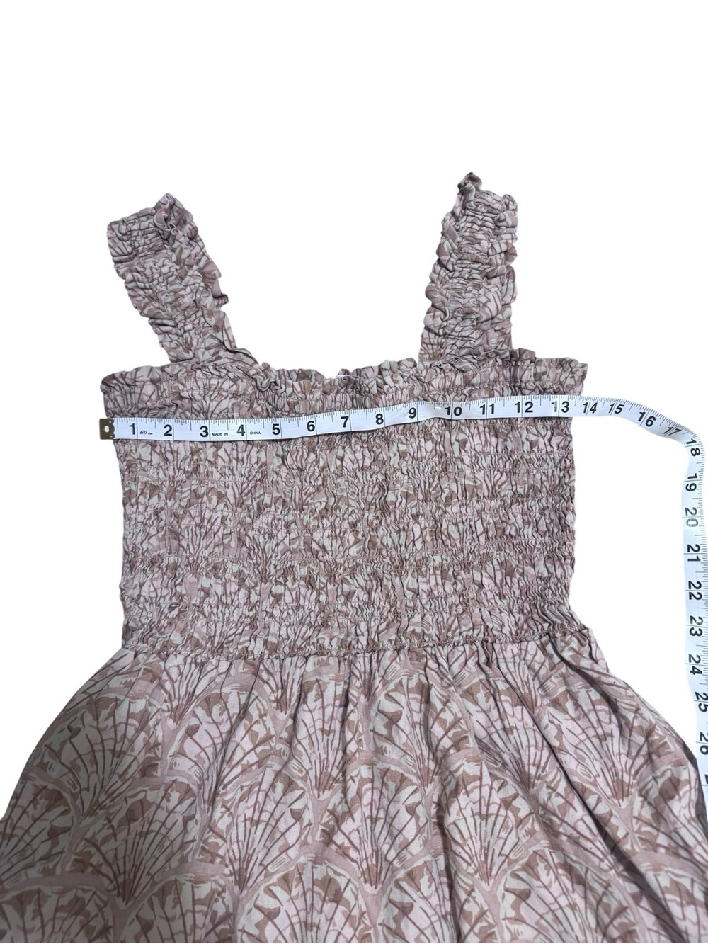 Madewell Lavender Floral Smocked Sundress - Picture 4 of 6